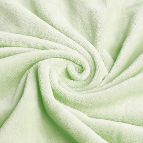 TL Care Heavenly Soft Chenille Fitted Crib Sheet 28" x 52", Warm and Cozy Neutral Chenille Sheet, Celery, for Boys and Girls, Fits Crib and Toddler Bed mattresses - Image 2
