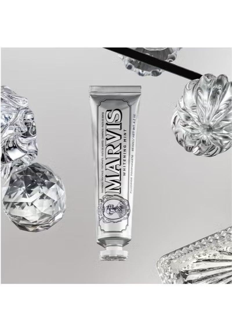 Marvis Smoker Whitening Mint Toothpaste - 85ml/4.4 oz Packed with Xylitol for Effective Teeth Whitening and Fresh Breath - Image 3