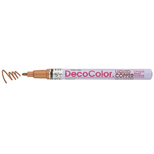 Marvy Uchida Uchida 200-C-CPR Marvy Deco Color Fine Point Paint Marker, Copper - Image 3