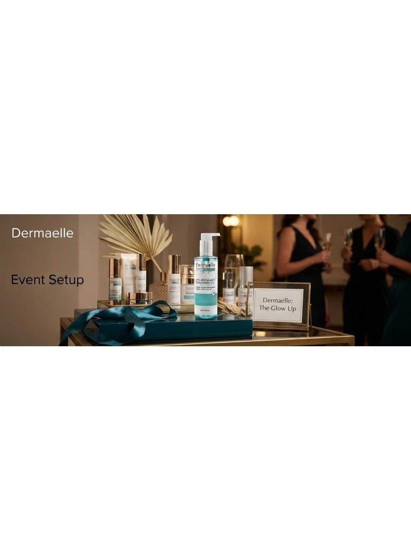 Dermaelle Hyaluronic Acid Cleansing Gel 200Ml  ( Packaging May Vary ) - Image 3