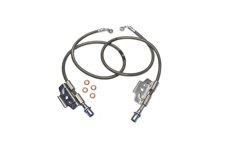 RealTruck SUPERLIFT SUSPENSION Brake Hose Kit for RAM 25003500 Front Bullet Proof Pair of Brake Hoses 91600 Fits 20032013 Dodge RAM 2500 3500 with 46 Lift Kit