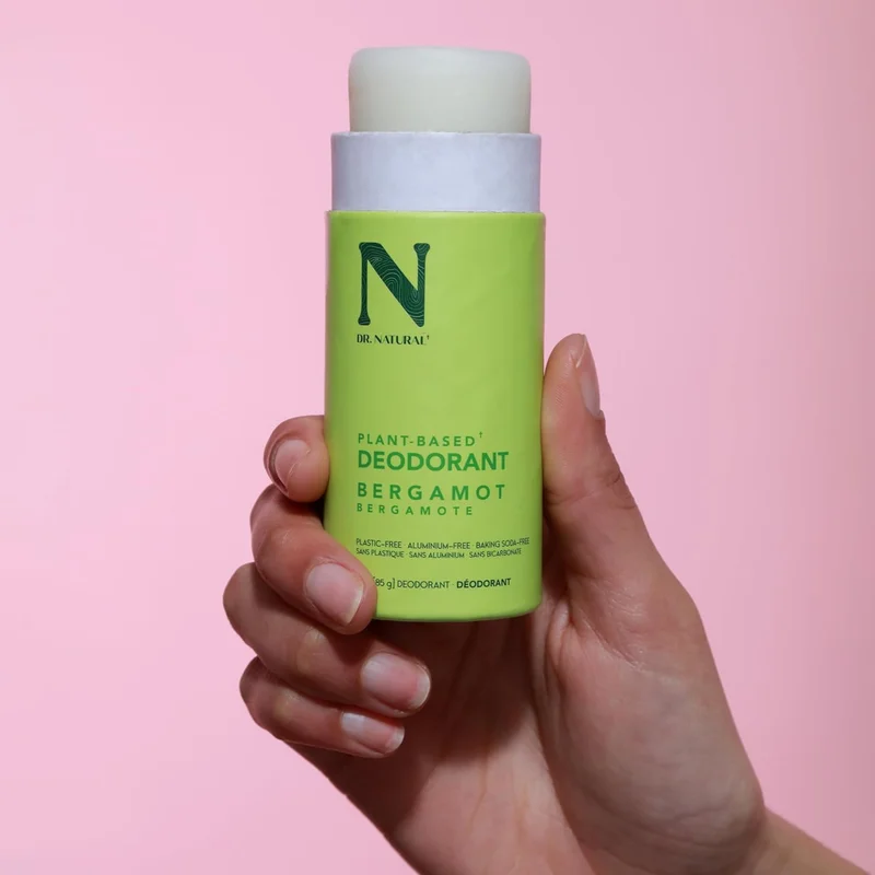Dr. Natural  Dr. Natural Plant-Based Deodorant Stick, Bergamot, 3 oz - Aluminum-Free, Paraben-Free, 24-Hour Odor Protection  | Best Price UAE