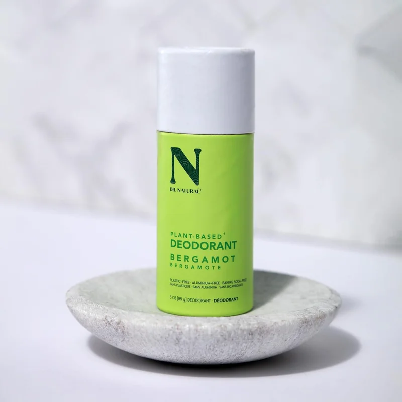 Dr. Natural Dr. Natural Plant-Based Deodorant Stick, Bergamot, 3 oz - Aluminum-Free, Paraben-Free, 24-Hour Odor Protection