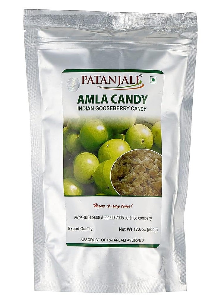 Patanjali Amla Candy  India Gooseberry candy 500gmn - Image 1