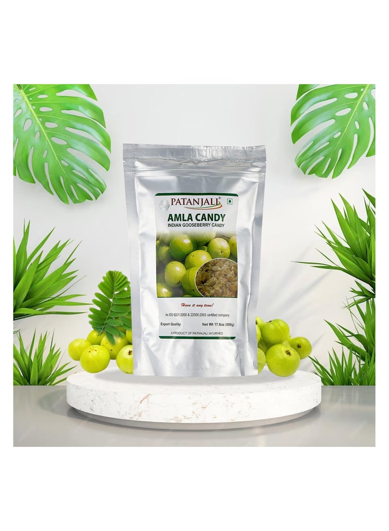 Patanjali Amla Candy  India Gooseberry candy 500gmn - Image 4