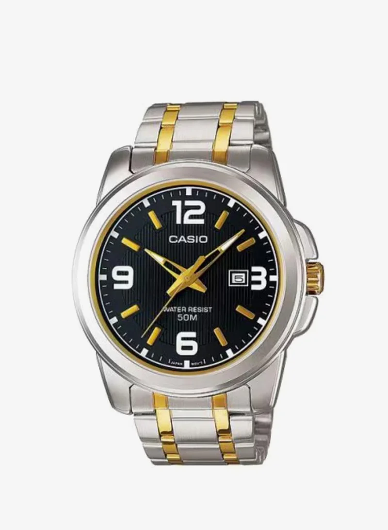 Casio Women's Analog Display Watch With Silver Stainless Steel Strap - LTP-1314SG-1A