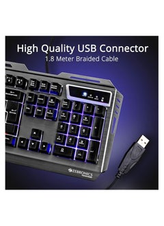 ZEBRONICS Zebronics Zeb-Transformer-k USB Gaming Keyboard with Multicolor LED Effect  - Image 2