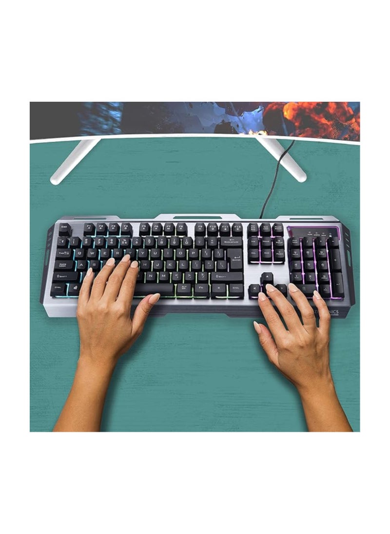 ZEBRONICS - Zebronics Zeb-Transformer-k USB Gaming Keyboard with Multicolor LED Effect - Image 1