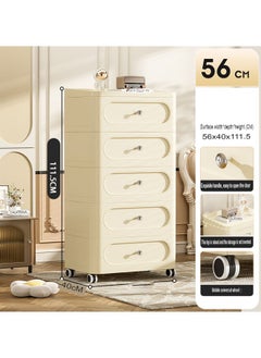 keke 5 Layers Stylish Multi-Functional Storage Cabinet  - Image 1