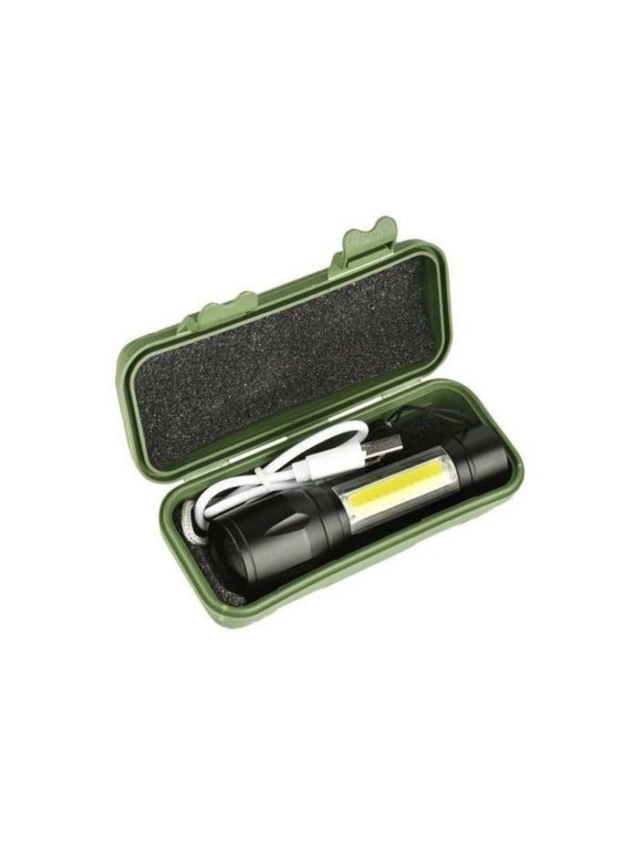 LED Searchlight For Land And Trips Black/Green - Image 3