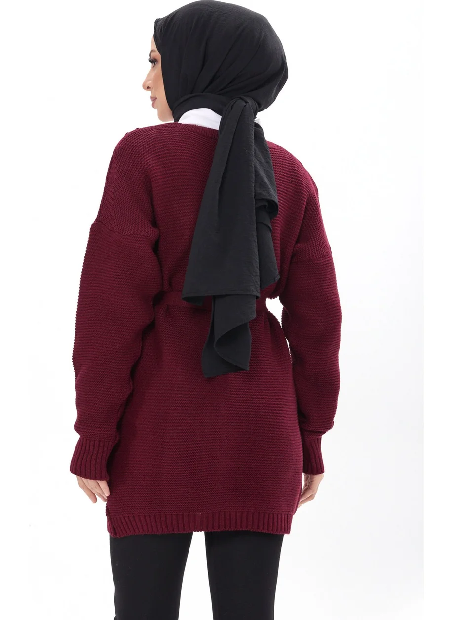 Tofisa 23789-BORDE Knitwear Cardigan