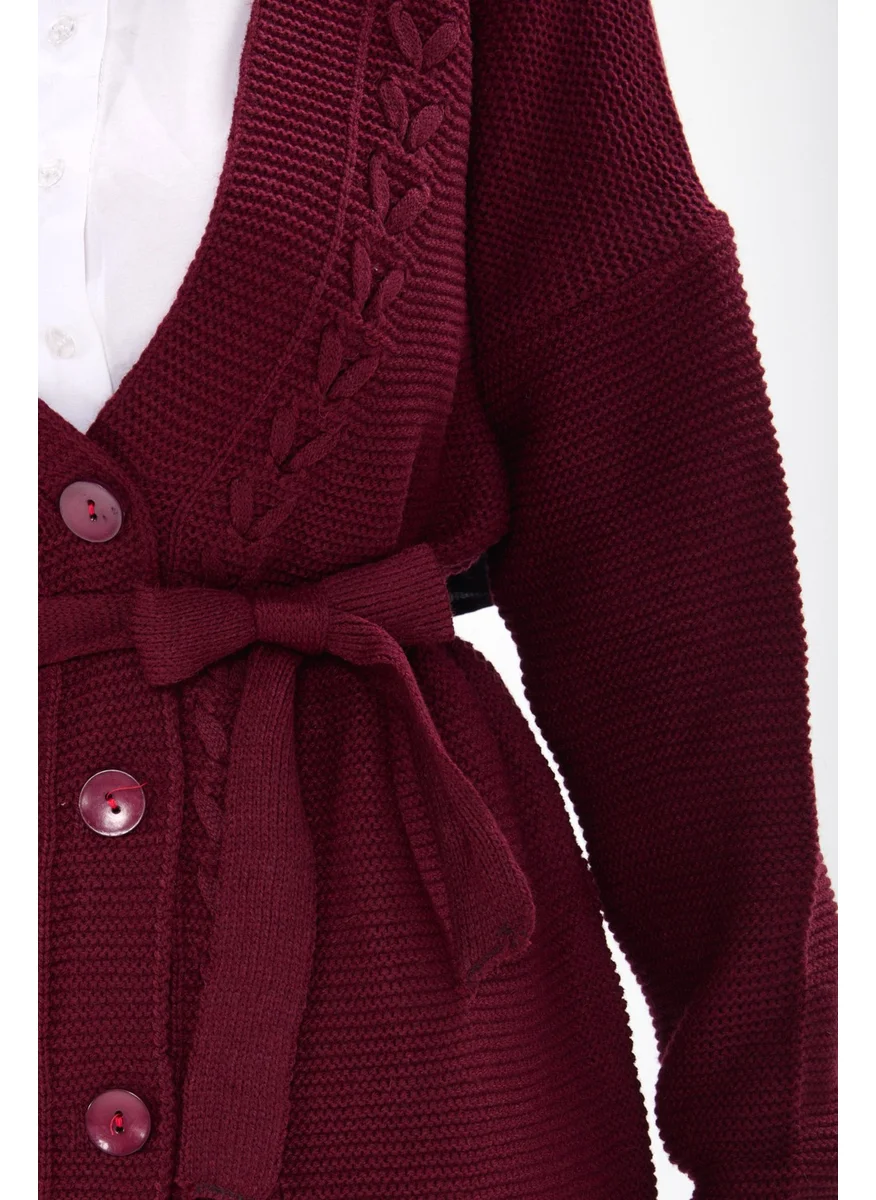 Tofisa 23789-BORDE Knitwear Cardigan