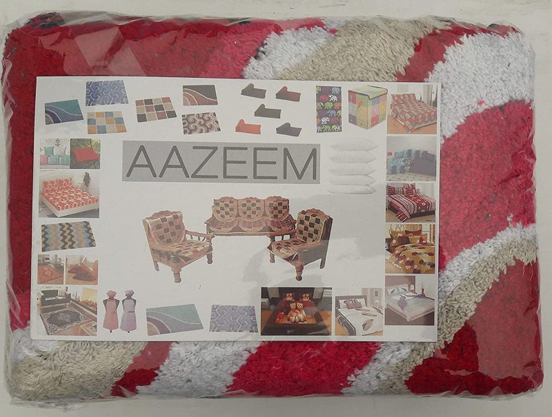 AAZEEM Abstract Modern Door Mat (Multicolour, Cotton, 16 inch x 24 inch) - Image 5