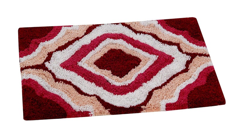 AAZEEM Abstract Modern Door Mat (Multicolour, Cotton, 16 inch x 24 inch) - Image 3