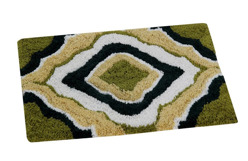 AAZEEM Abstract Modern Door Mat (Multicolour, Cotton, 16 inch x 24 inch) - Image 2