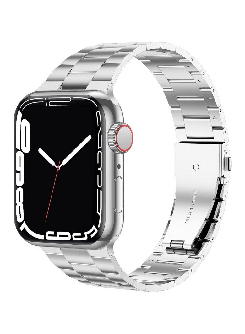 HablTech Compatible for Apple Watch Straps 44mm 45mm 46mm 49mm Stainless iWatch Band Series11/10/9/ 8/7/6/5/4/Ultra/Ultra2/Ultra3/SE/SE1/SE2 - Image 1