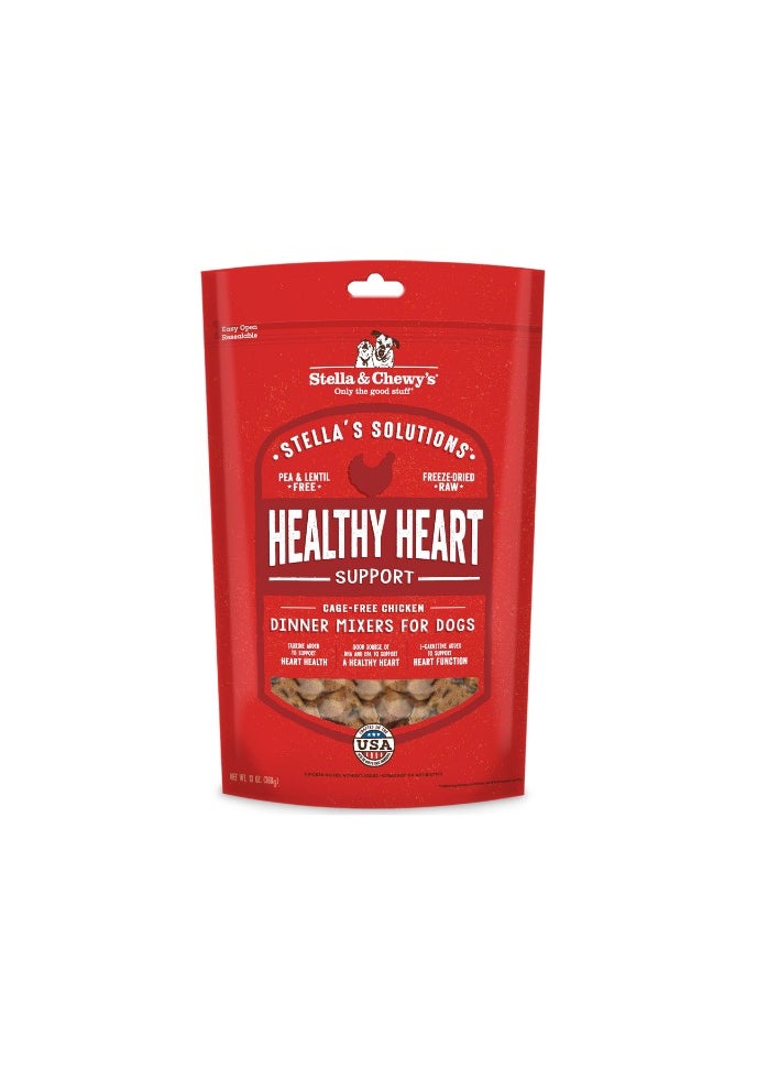 Stella & Chewys Stella & Chewys Solutions Freeze-Dried Chicken Healthy Heart Support – 13 oz, Stella & Chewys pet food, Stella's Solutions, Stella & Chewy dog food, Stella Solutions for dog, natural pet food; natural chicken dog food, best pet food for dog, Dog food,  - Image 1