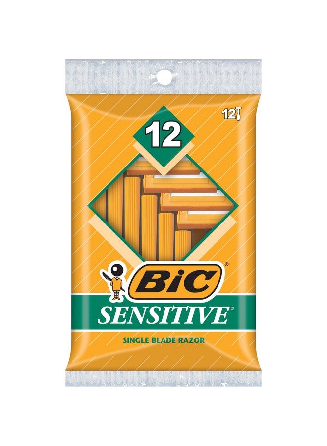 بيك ماكينة حلاقة بيك ذات الشفرة الواحدة، للبشرة الحساسة، 12 قطعة - Image 1