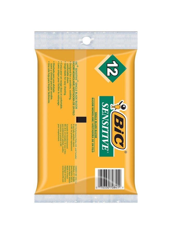 بيك ماكينة حلاقة بيك ذات الشفرة الواحدة، للبشرة الحساسة، 12 قطعة - Image 3