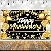 KatchOn XtraLarge Happy Anniversary Banner 72x44 Inch Banner Backdrop for Happy Anniversary Decorations Photo Backdrop for Wall Decor - Image 3