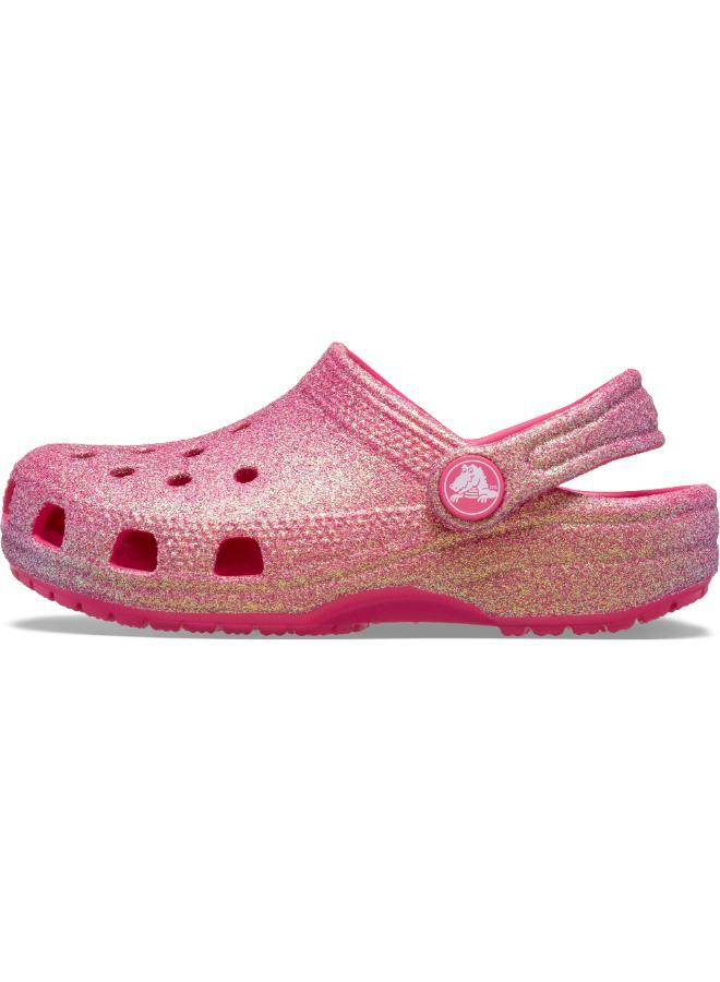 crocs Toddlers Classic Iridescent Glitter Clog - Image 2