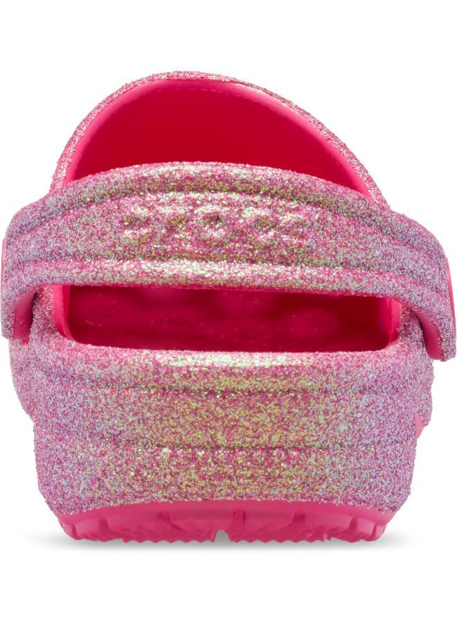 crocs Toddlers Classic Iridescent Glitter Clog - Image 3