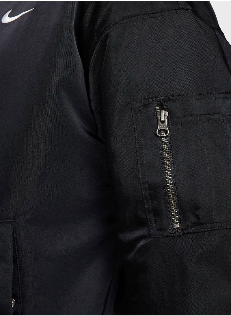 Nike - Nsw Varsity Bomber Jacket - Image 1