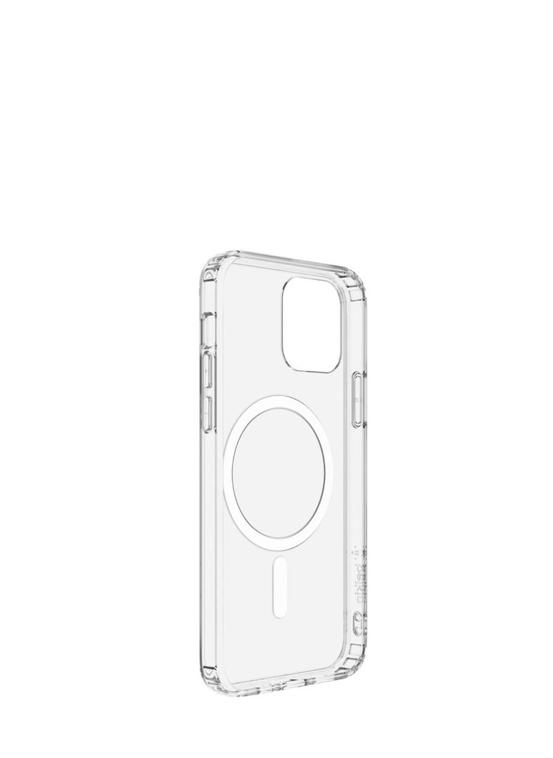 Generic - MagSafe Case  iPhone 12/12 Pro  Transparent Magnetic Back Cover Thin Hard Anti-Shock Anti-Yellowing Flexible Silicone TPU Wireless Charging - Image 1