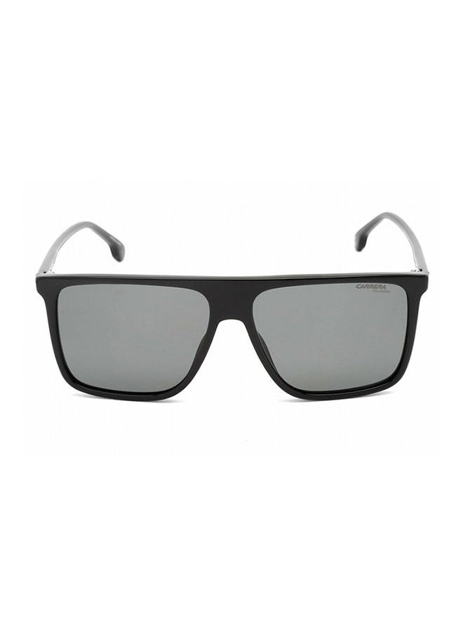 Carrera نظارة شمسية بإطار مربع كامل الحواف CR 172/S 008A M9 - مقاس العدسة: 58 ملم - رمادي داكن  - Image 2