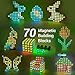 TOSY Magnet Cube 4x4 70 Blocks 560 Magnets Multipurpose Creative Building Blocks Transformable Fidget Spinner PuzzleInfinity Cube Christmas Stocking Stuffers Gift for Kids Glowing STEM Toy - Image 4