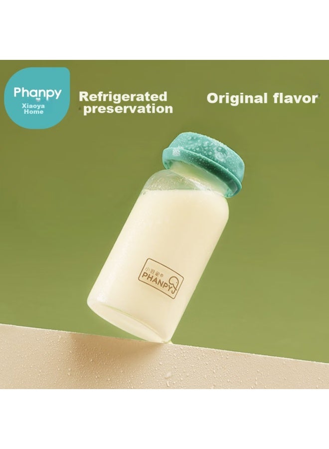 Xiaoya Elephant Xiaoya Xiang Glass Breast Milk Storage Bottles For Newborns, Wide Neck 180ml - Image 2