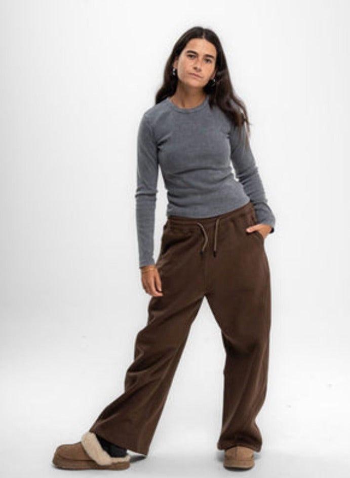 In Your Shoe Brown Super Loose Swants - Image 2