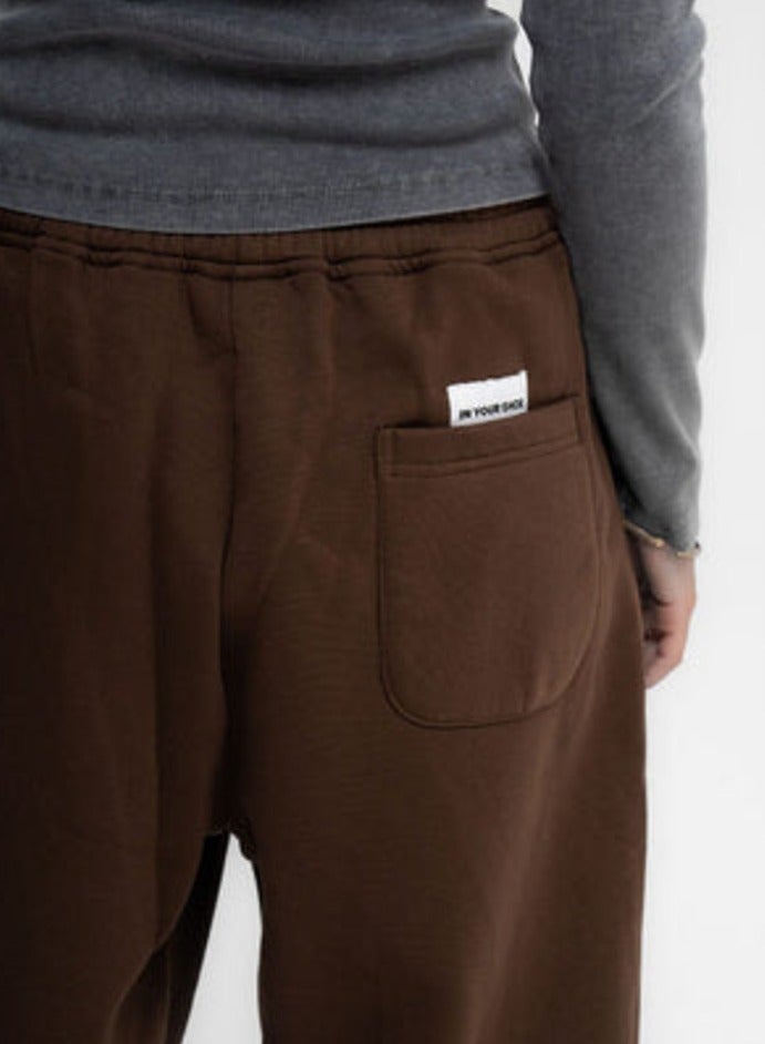 In Your Shoe Brown Super Loose Swants - Image 3