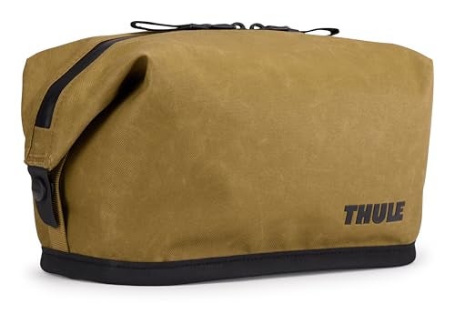 Thule Aion Toiletry Bag Waterresistant bag for toiletries makeup and shaving essentials Removable liquids bag included Easy to clean Snap loop to easily hang Waxed PFCfree fabric - Image 1