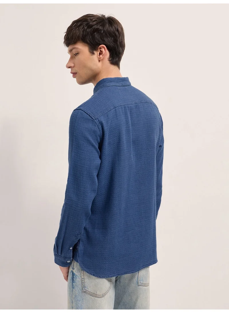 THE BEAR HOUSE  Men’s Long Sleeve Shirt – Classic, Comfortable and Stylish Essential for Work, Travel or Casual Outings for Men | Best Price UAE