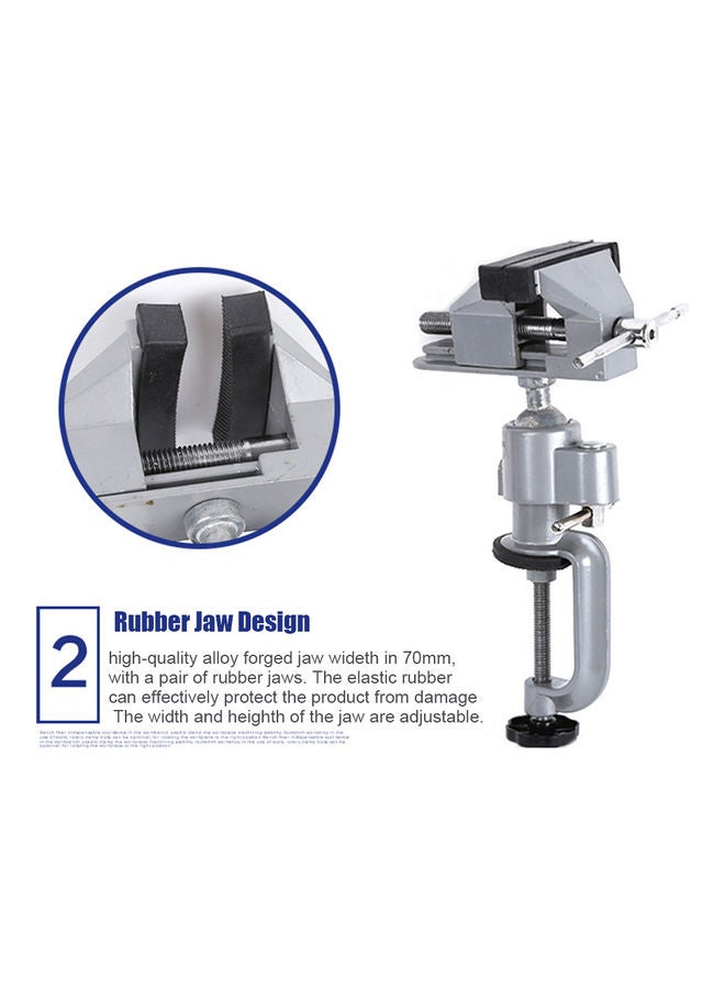Loquat Table Vise Silver 31x9x16cm - Image 5