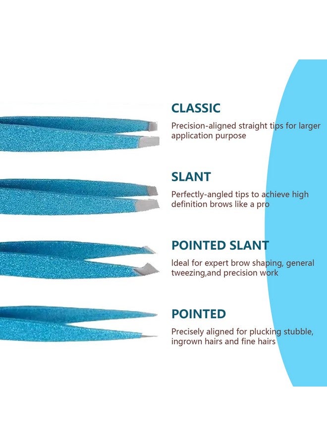 CL CAMILLASH Fiber Tip Lash Tweezers For Eyelash Extension Tweezers Professional Artist Tech Work Kit Toolsbest Volume Eyelash Lashes Extensions Purple Tweezers Precision Supplies (Isolation) - Image 2