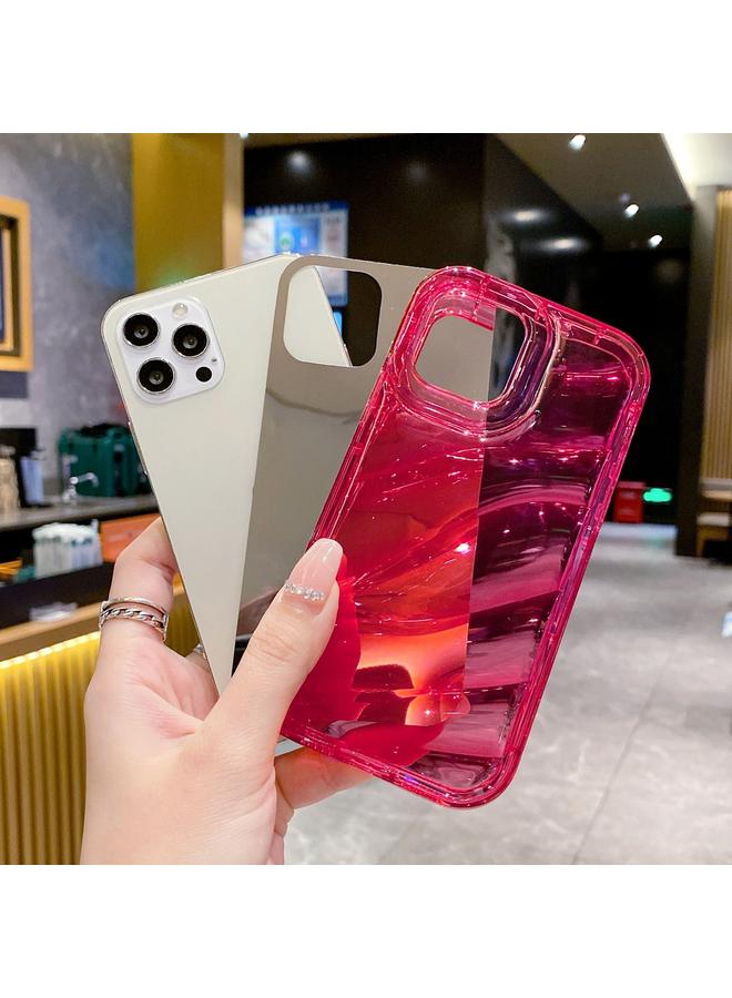 زبون جراب لهاتف iPhone 12 Pro Max مصنوع من مادة TPU بتصميم موجات الترتر الليزرية - Image 5