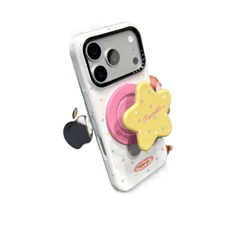 MagSafe iPhone 13 Case Protective with Star Pattern in Colorful for Personal Use - Image 1