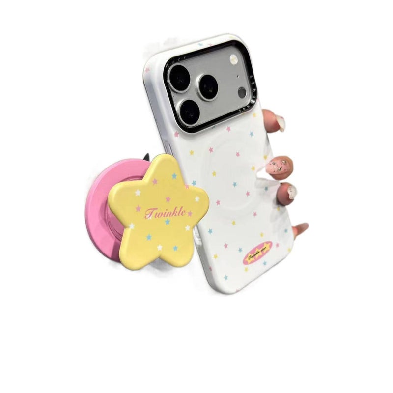 MagSafe iPhone 13 Case Protective with Star Pattern in Colorful for Personal Use - Image 2