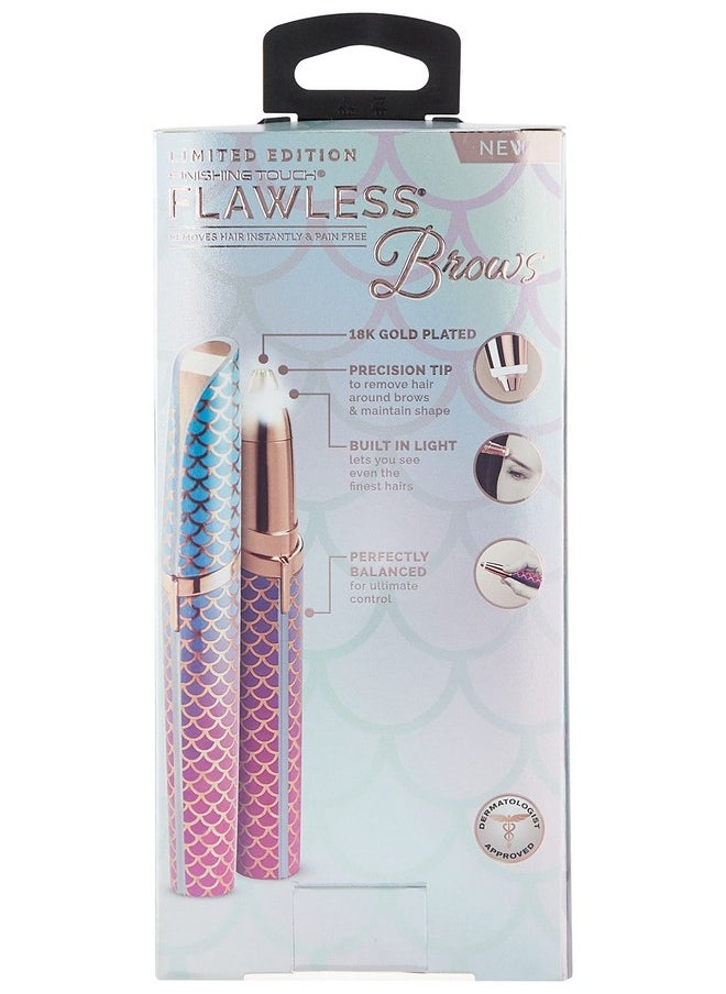 finishing touch Finishing Touch Flawless Brows Eyebrow Pencil Hair Remover and Trimmer, Mermaid  - Image 3