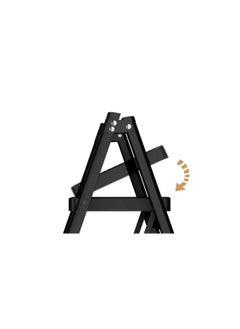 Generic 4 Step Ladder Folding Ladder with Anti-Slip Pedal Folding Step Stool Portable Lightweight Foldable Stepladder for Home Kitchen Library Office 150 KG Capacity (4 STEPS)  - Image 2