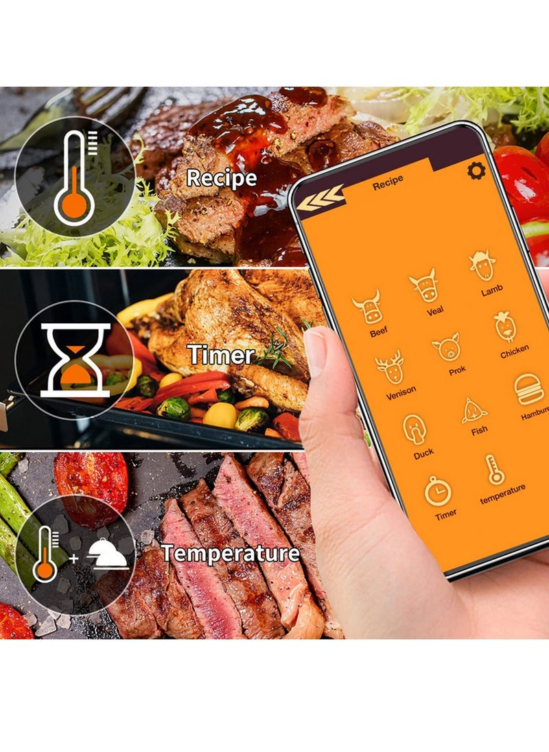 Generic - Smart Meat Thermometer with Wireless Bluetooth Connectivity - Image 1