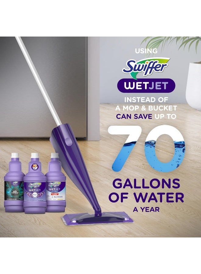 Swiffer Wetjet Hardwood Floor Mopping and Cleaning Solution Refills, All Purpose Cleaning Product, Lavender Vanilla and Comfort Scent, 1.25 Liter, 2 Pack - Image 3