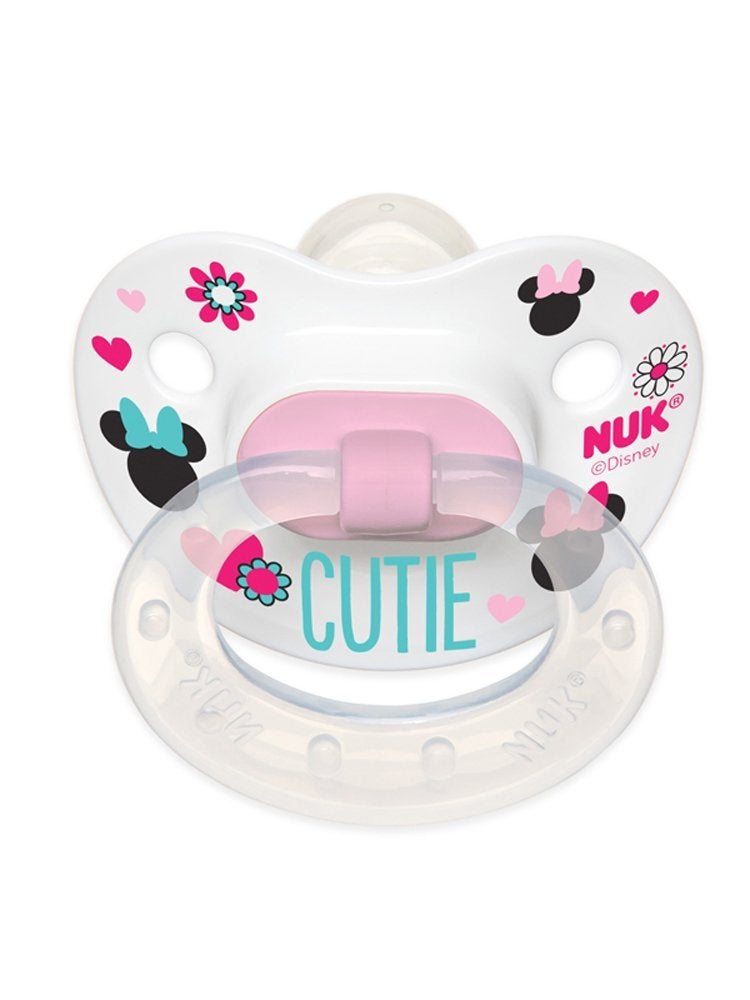 NUK Disney Baby Puller Pacifier, 0-6 Months, Girl/Minnie Mouse, 1 pk - Image 2