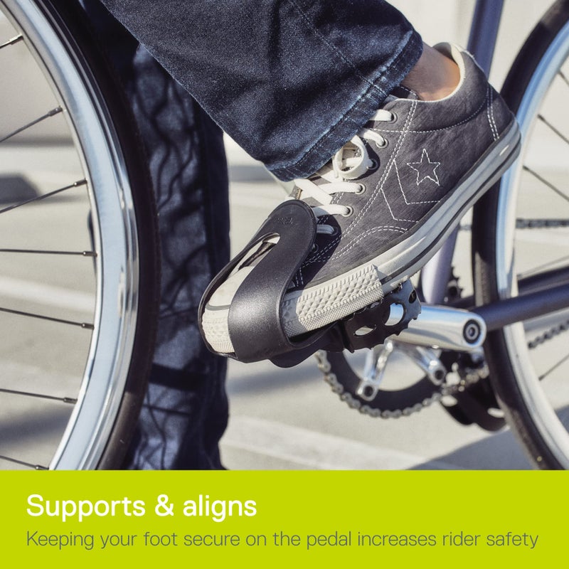 Delta Cycle & Home Cycle Bike Strapless Toe Clips , Black - Image 4