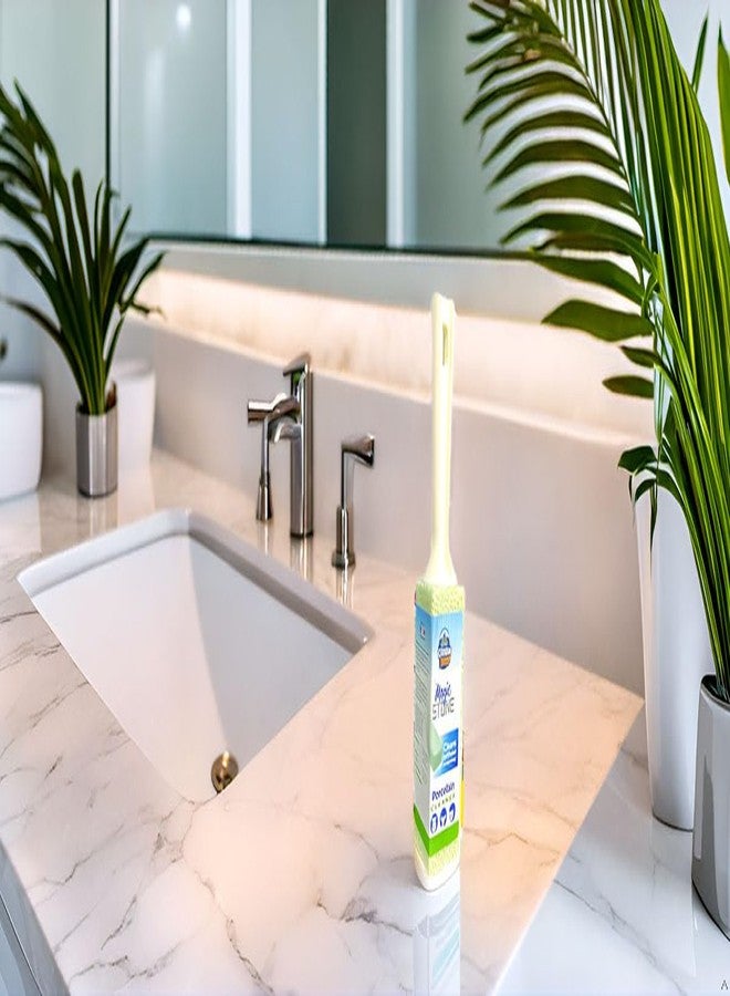 Compac Home Compac's Magic-Stone Porcelain Cleaning Stick - Toilet Bowl Cleaner, Advanced Green Technology, Handy Toilet Cleaner Easily Scrubs/Removes Stubborn Lime Stains from Porcelain or Bathroom Fixtures (1) - Image 4