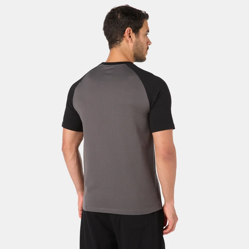 Sun and Sand Sports Grey Men's Raglan T-Shirt for Men | Best Price UAE