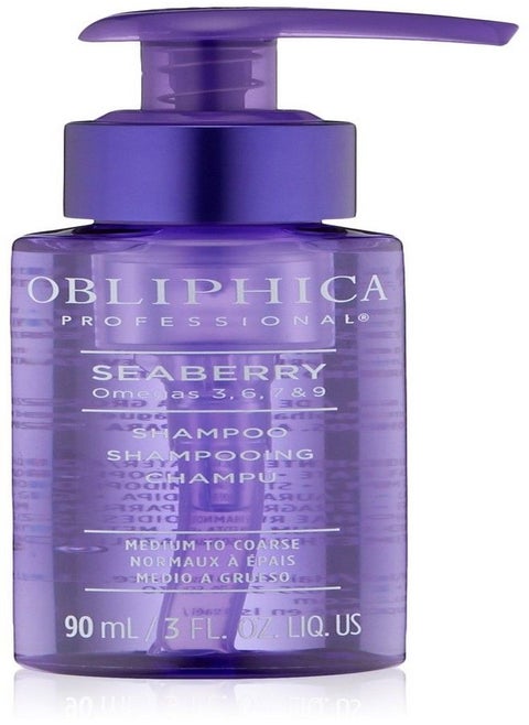Obliphica Professional Seaberry Shampoo Medium To Coarse, 3 Fl oz