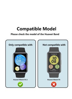 Watch Bracelet Compatible with Huawei Watch Fit 2, Metal Woven Stainless Steel Magnetic Replacement Strap, Classic Adjustable Watch Strap for Huawei Watch Fit 2  Black  - Image 3